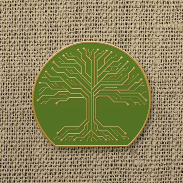 Digital Roots Enamel Pin - Image 3