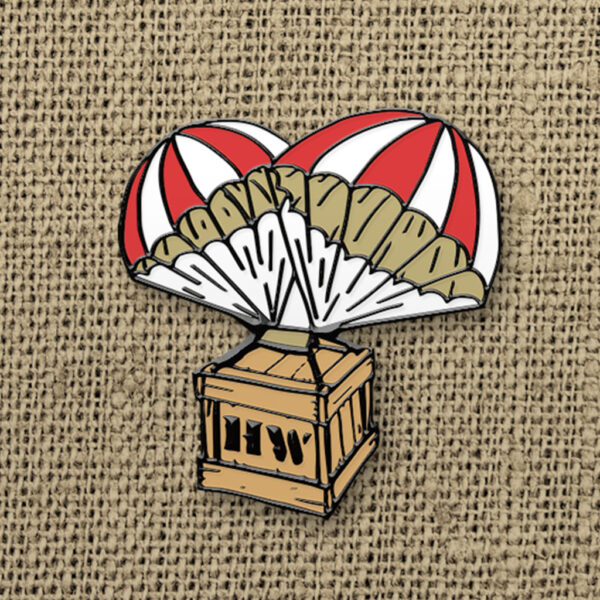 Supply Drop Crate Enamel Pin - Image 3