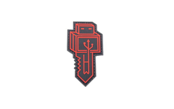HID Key PVC Patch
