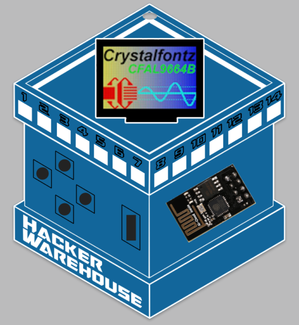 Hacker Warehouse Electronic Badge - Image 2