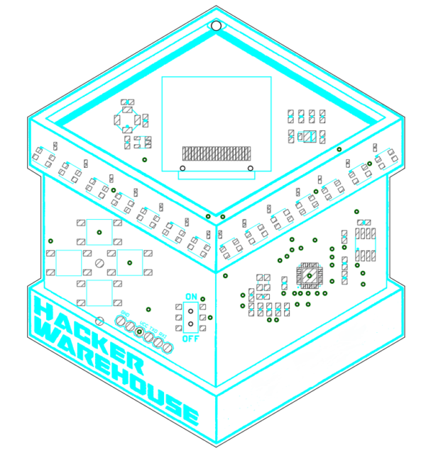 Hacker Warehouse Electronic Badge - Image 3