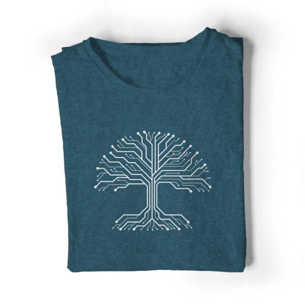 Digital Tree Roots Unisex T-Shirt